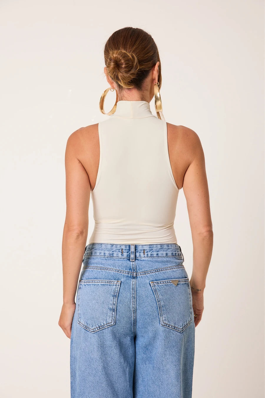 Body Regata Corte a Fio Second Skin