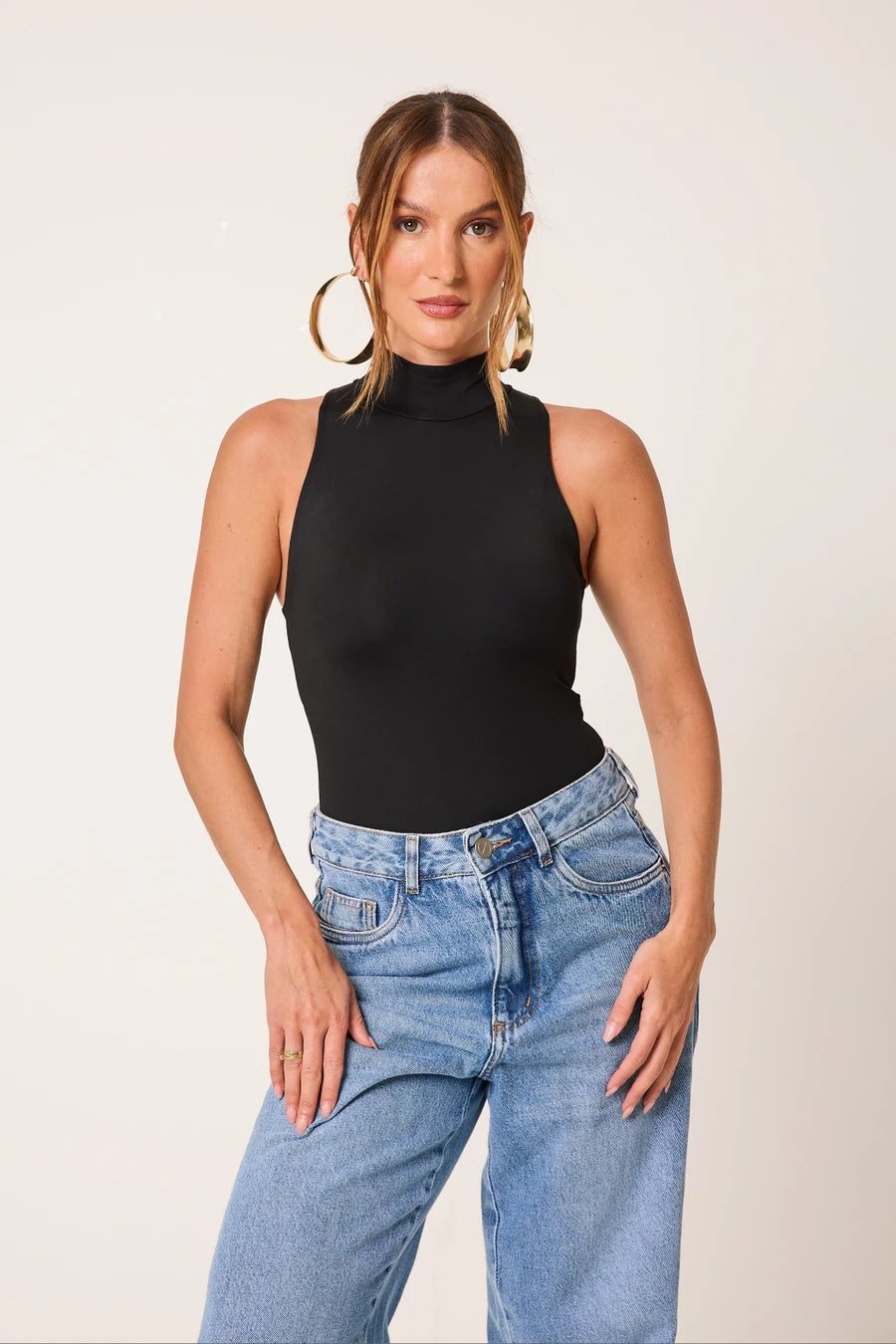 Body Regata Corte a Fio Second Skin