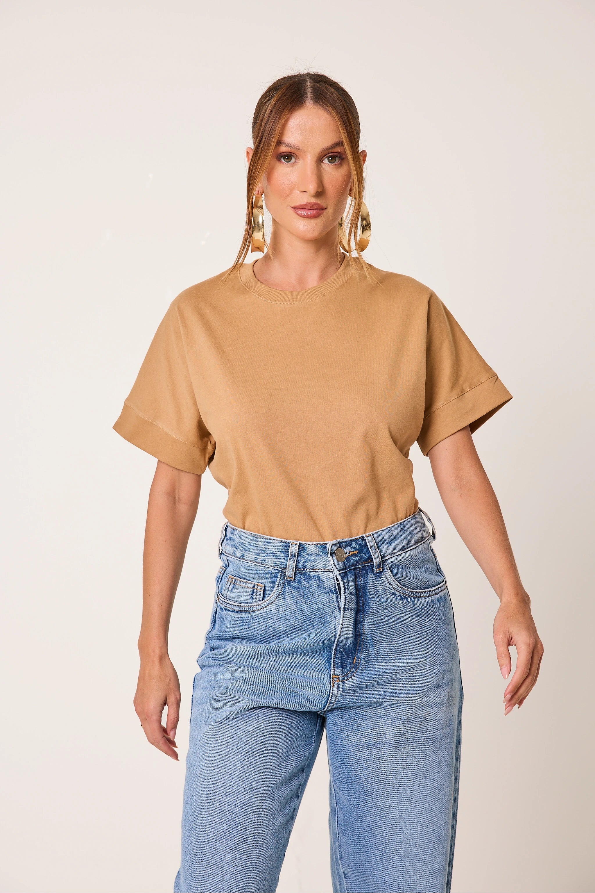 Kit 3 T-Shirts Essenciais em Algodão