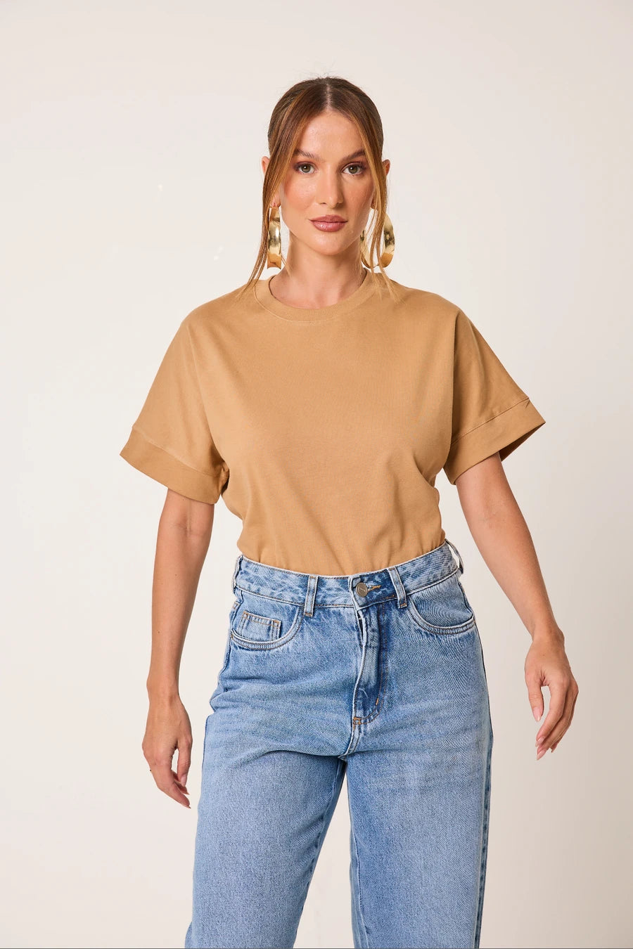 T-Shirts Essenciais em Algodão