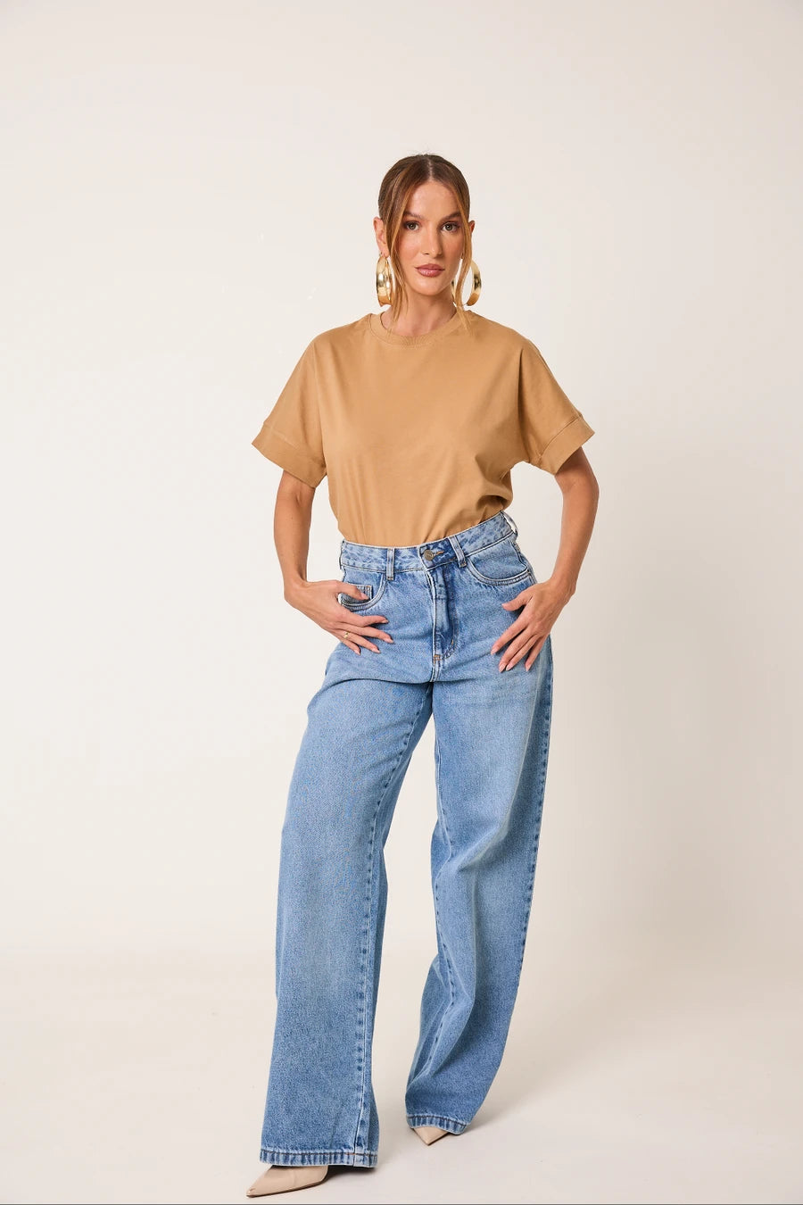 T-Shirts Essenciais em Algodão