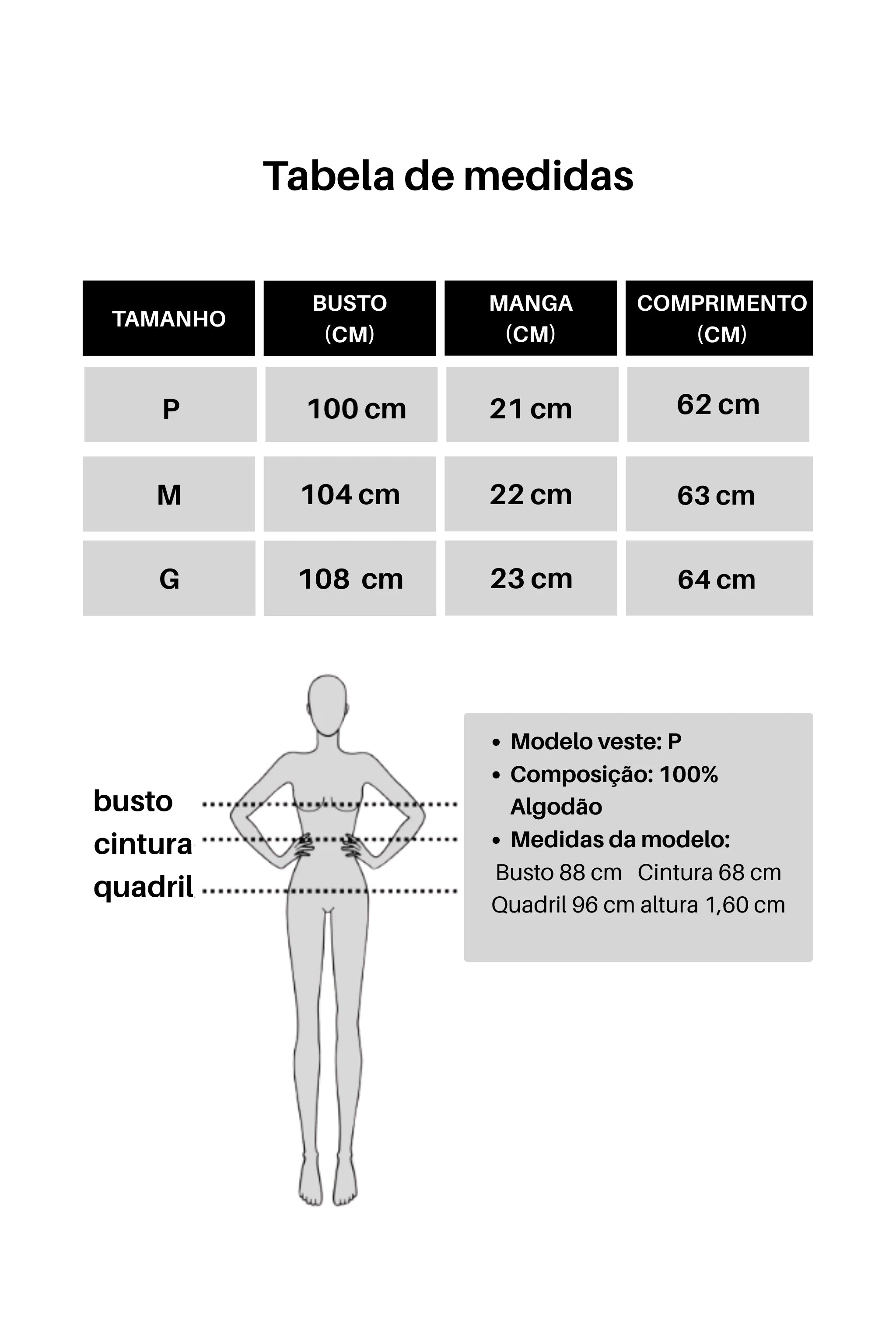 Kit 3 T-Shirts Essenciais em Algodão