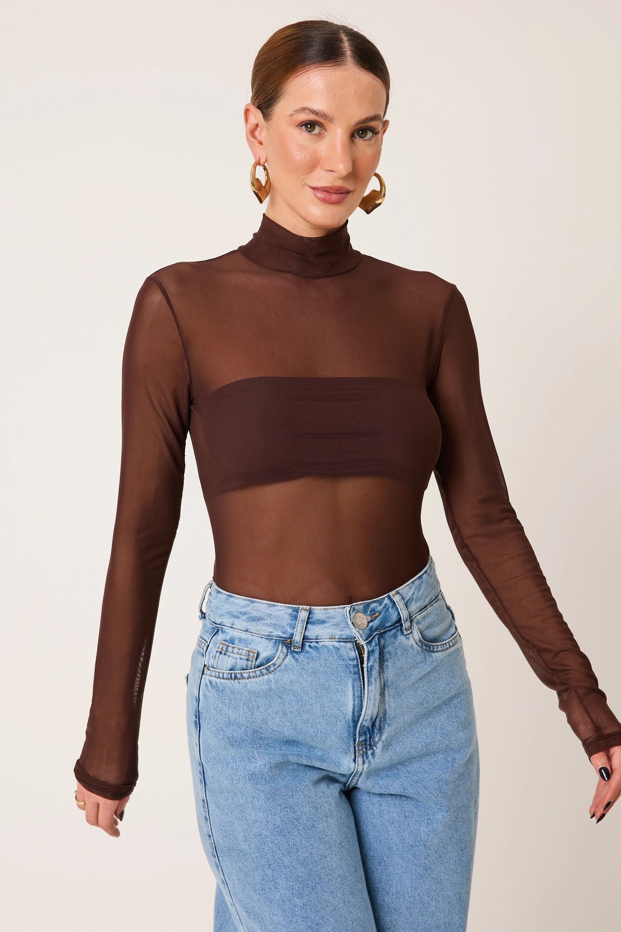 Kit 3 Bodies Tule Gola Alta Second Skin – Tule