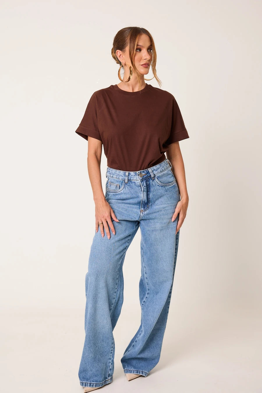 Kit 3 T-Shirts Essenciais em Algodão