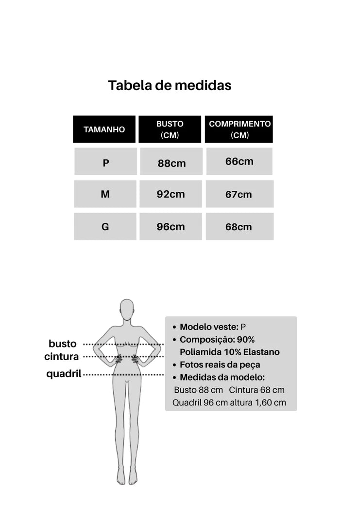 Body Regata Cavado Second Skin