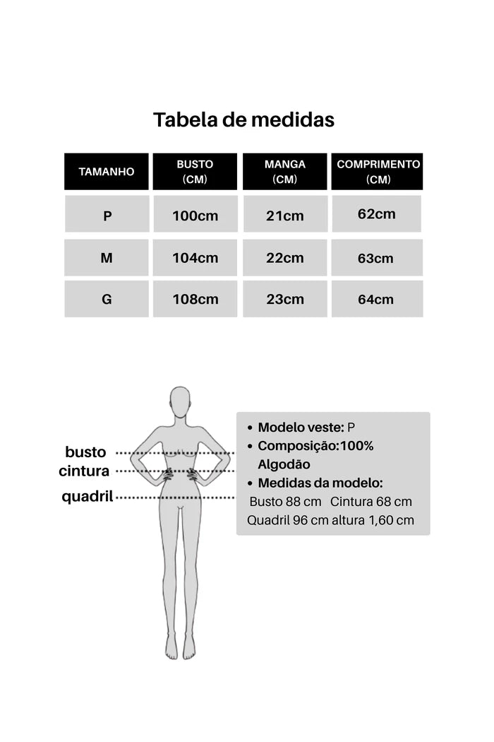 Kit 3 T-Shirts Essenciais em Algodão