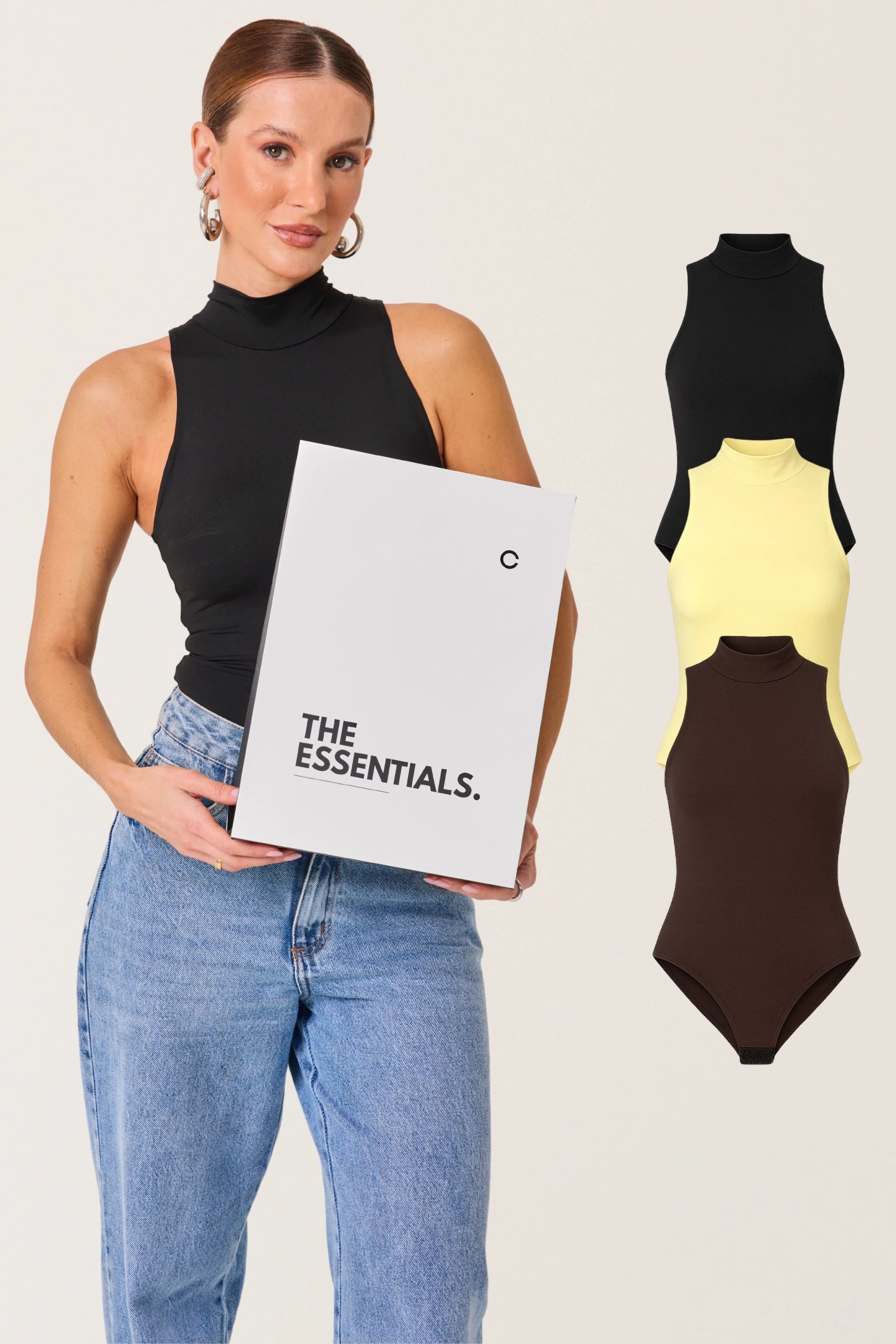 Kit 3 Bodies Regata Corte a Fio Second Skin