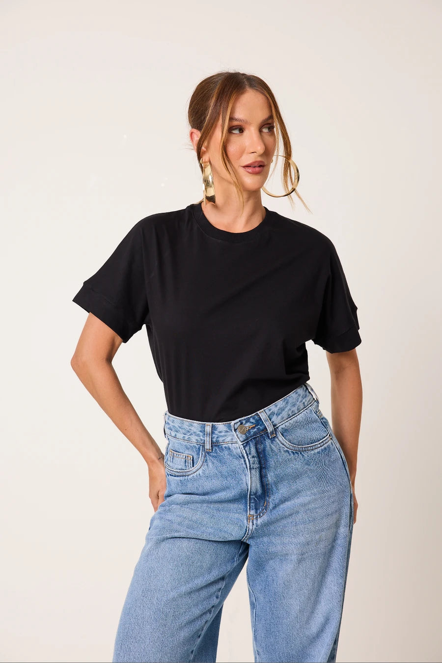 T-Shirts Essenciais em Algodão