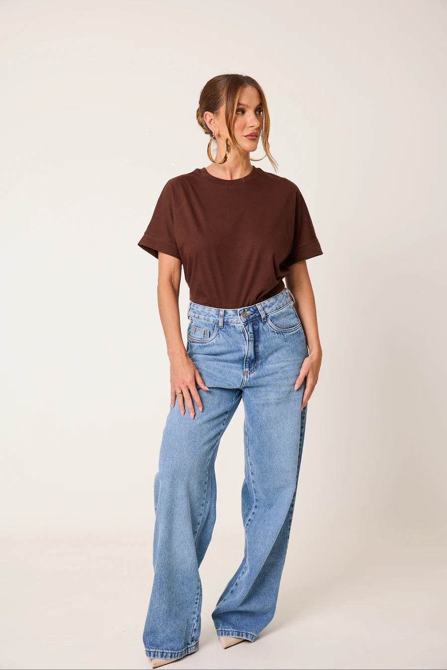 T-Shirts Essenciais em Algodão