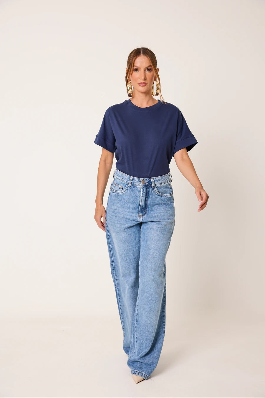 T-Shirts Essenciais em Algodão