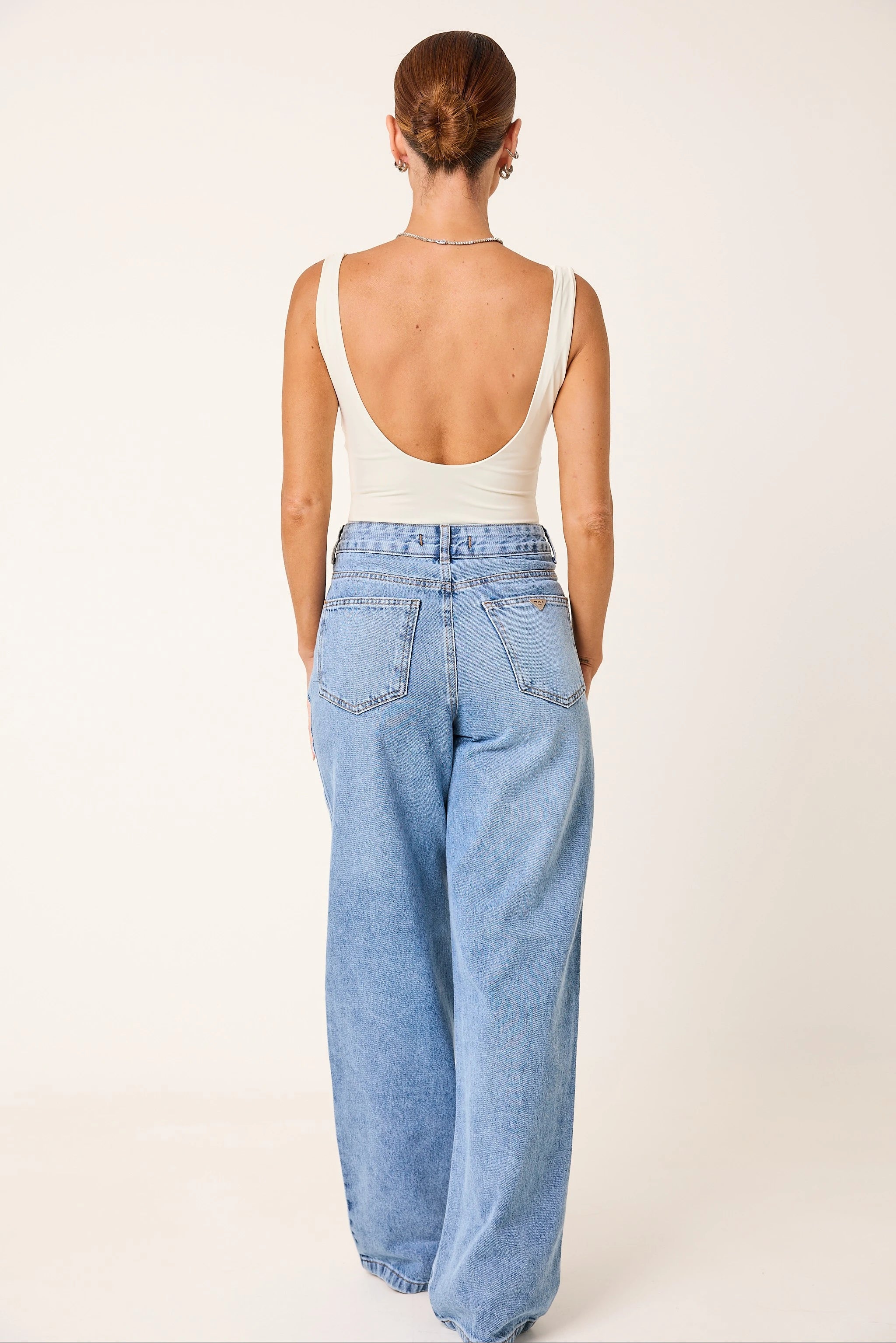 Kit 3 Bodies Regata Decote U nas Costas Second Skin