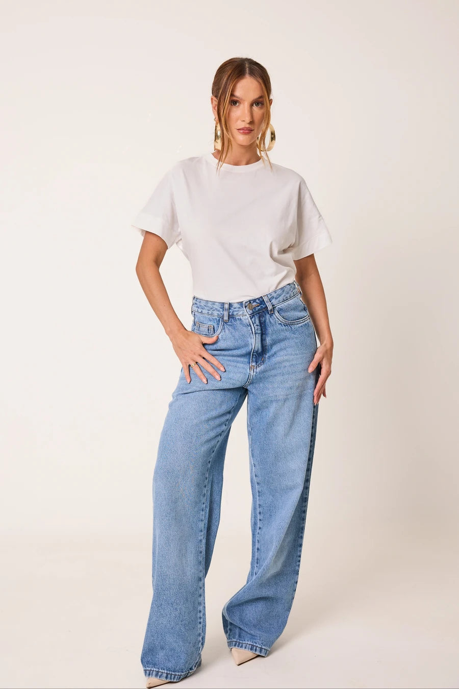 Kit 3 T-Shirts Essenciais em Algodão